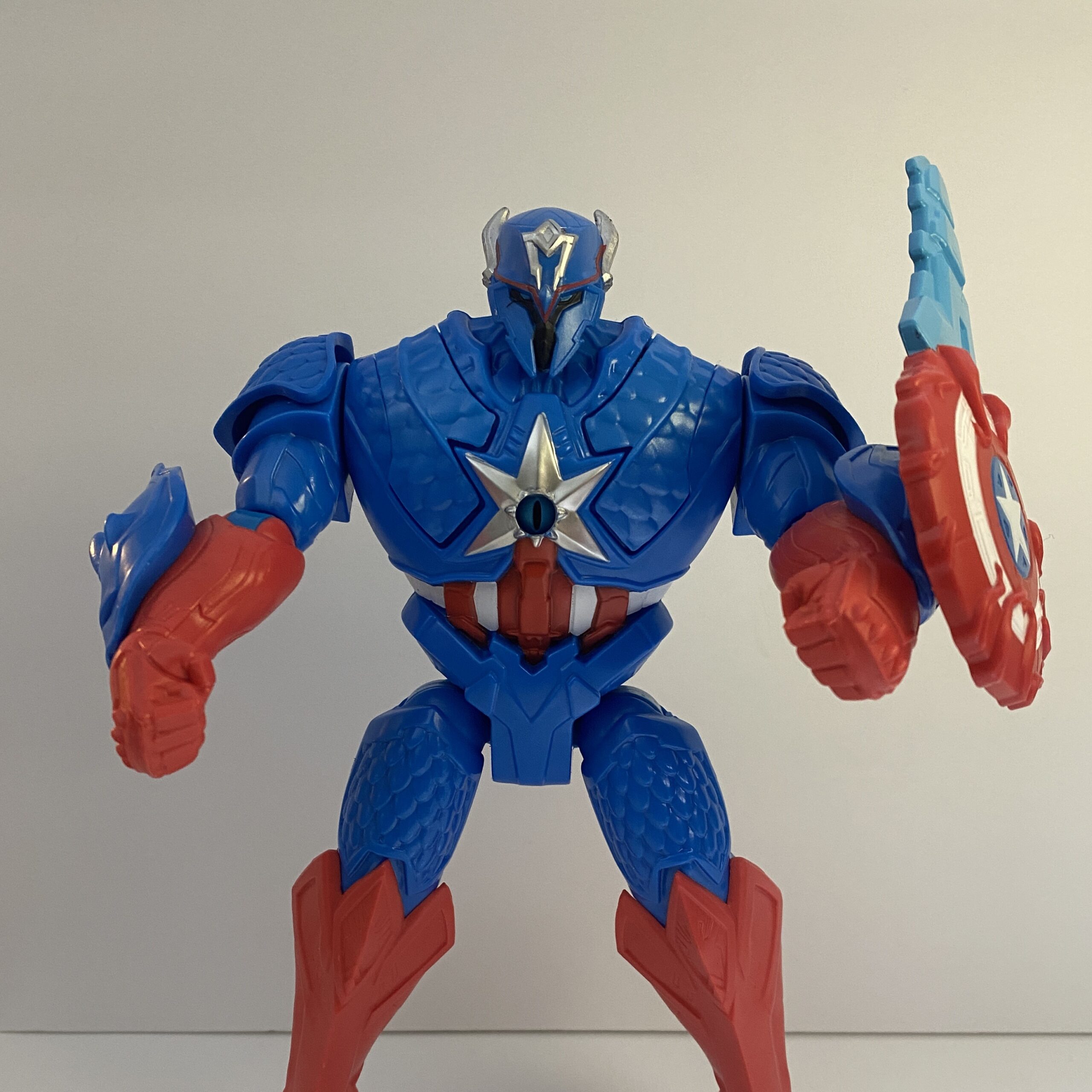 Hasbro Marvel Mech Strike Monster Hunters Captain America Action Figure to life