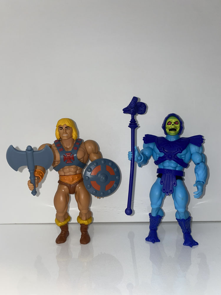 Mattel Masters Of The Universe He-Man & Skeletor Action Figures