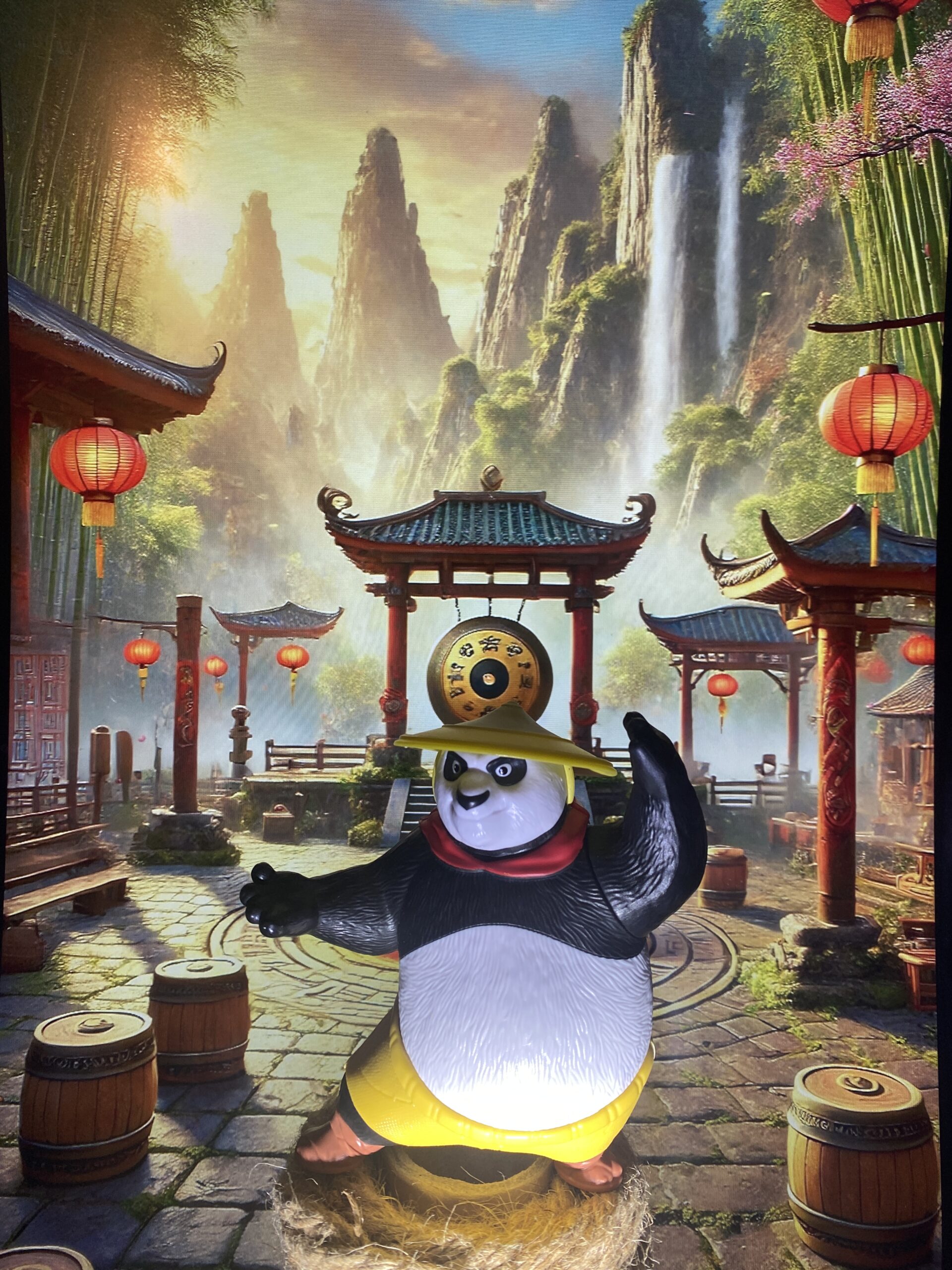 Kung Fu Panda toy to life