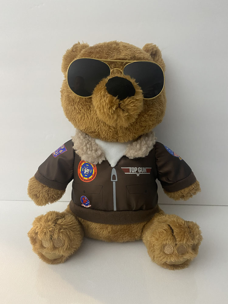 Just Play Top Gun Musical Teddy Bear